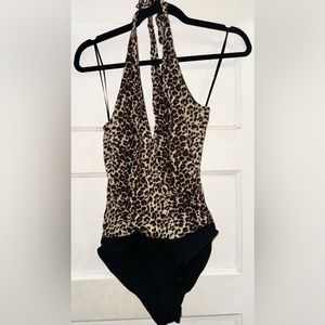 Cheetah Print Bodysuit